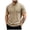 Khaki, variant on Akiihool Men Knit Shirt Men's T Shirt Short Sleeve Crew Neck T-Shirt Casual Summer Classic Basic Tee Shirts AG,XXXXL