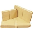 thumbnail image 3 of OUNONA 200pcs 16.5cm Vintage Envelope Kraft Paper Envelope Blank Classic Plain Color Envelopes for Office School Business Letter Storage, 3 of 8