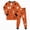H584-Watermelon Red, variant on TOWED22 Girls Boys Halloween Pajamas Cute Graphic Cotton Toddler Kids 2 Piece Long Sleeve Pjs Fall Winter Sleepwear(Black,4-5 Y)