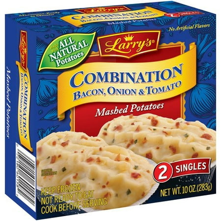 Larry's Combination Bacon, Onion & Tomato Mashed Potatoes, 2 Singles ...