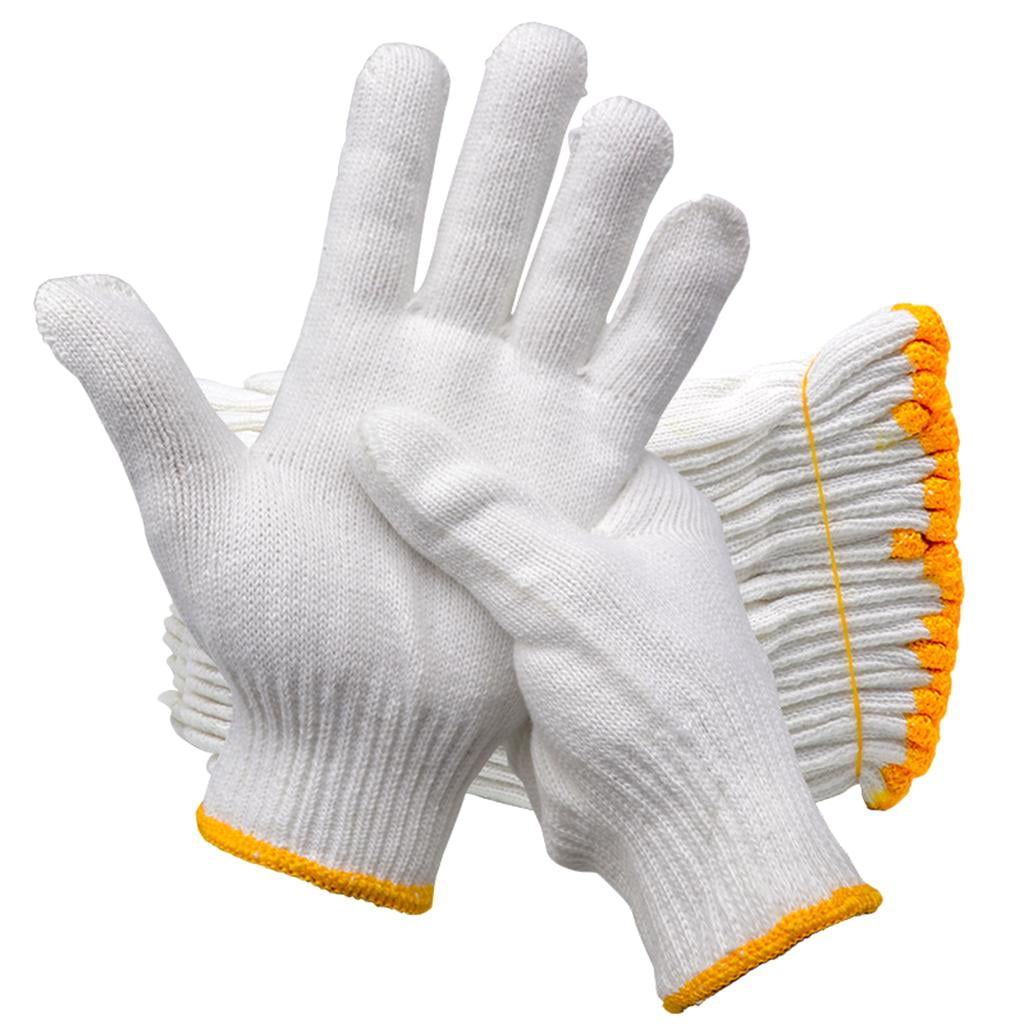 white cotton gloves for bbq