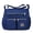 Dark Blue, variant on Lightweight Travel Purse Women Crossbody Waterproof Nylon Multi Pocket Bag