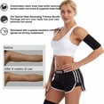 thumbnail image 3 of Cheers.US 1 Pair Arm Trimmer for Women & Men Sweat Arm Shaper Bands Sauna Arm Shaper Wraps Reduce Cellulite and Improve Sweating Wraps Arm Trainer for Sports Workout, 3 of 7