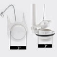 thumbnail image 4 of 2 Pack Toilet Flapper Replacement for American Standard 738920-0070A 3-Inch Flapper Assembly, Flapper Replacement Water Saving, High Performance, Easy to Install, 4 of 7