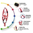 thumbnail image 4 of Headcollar Pet Muzzle, Prevent Eating Adjustable Prevent Biting Dog Mouth Guard Muzzle Comfortable  for Training S,M,L,XL, 4 of 7