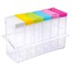 thumbnail image 5 of Transparent Spice Containers with Thick and Thin Mouth Design for Easy Viewing and Use at Home 1 Set, 5 of 5