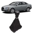 thumbnail image 4 of Gear  Knob Boot Set, Comfortable To Touch 5 Speed PVC Leather Durable  Car Gearstick Gaiter Kit  For Car Silver Ring, 4 of 8