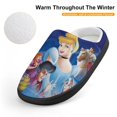 thumbnail image 4 of Cinderella Slippers for Kids, Cute Soft Plush Anti-slip Fluffy Fuzzy House Slippers Warm Soft Plush Non-Slip Indoor Outdoor Slip-on Shoes for Boys Girls, 4 of 8