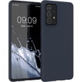 thumbnail image 1 of fafa-Case Compatible avec Samsung Galaxy A52 / A52 5G / A52s 5G - Étui en Silicone TPU Protectrice Douce et Mince - Bleuet, 1 of 4