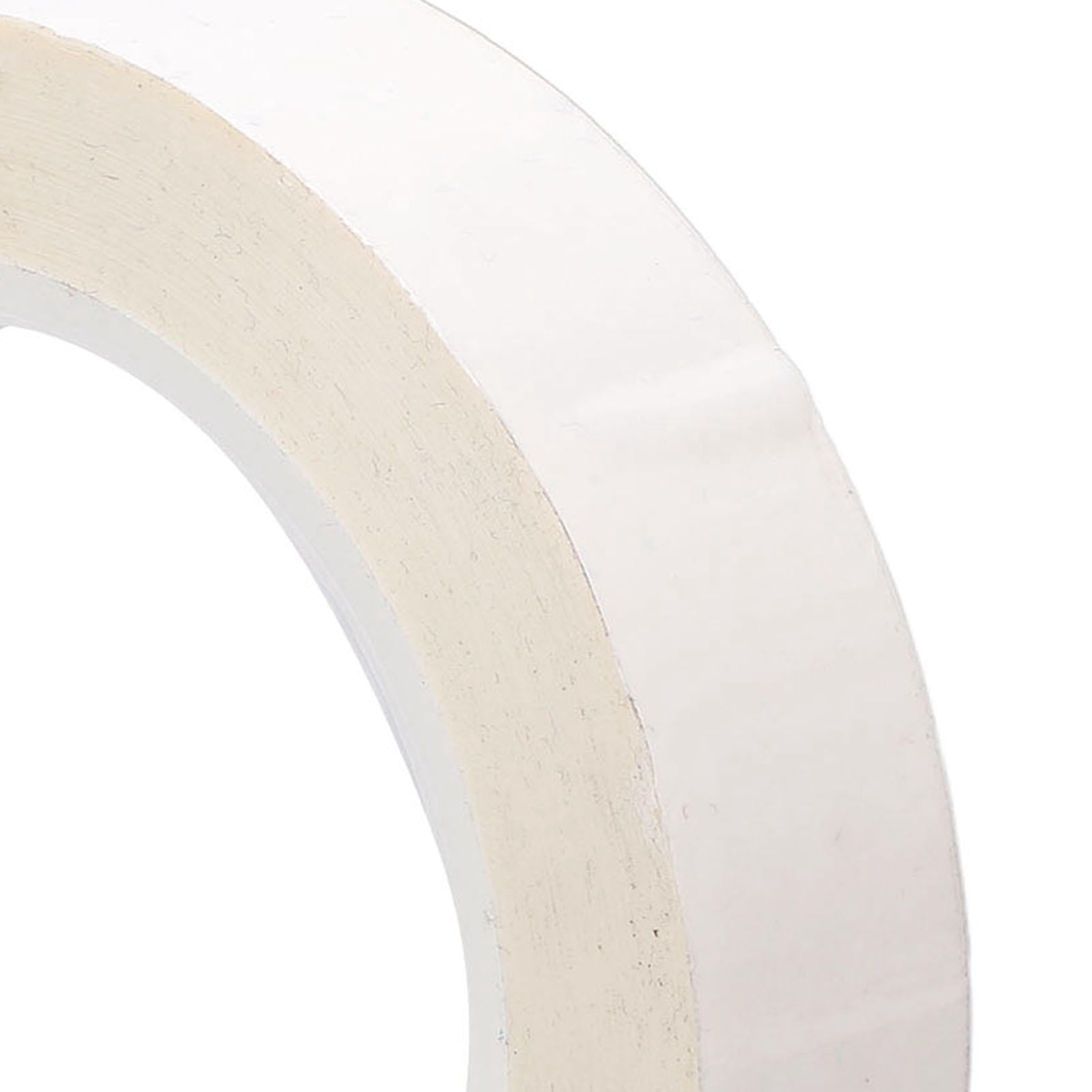 Yajisi 5-Pack 0.05mm PET Heat-Resistant White Adhesive Tape – 25mm Width, 66m Total Length, Ideal for Electrical Insulation & Motor Component Fixing