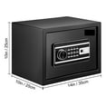 thumbnail image 7 of Fingerprint Locks Safe Deposit Box 0.8/1.7/2.1 Cubic Feet Digital Electronic Secret Hidden Piggy Bank for Store Money ,Maximum Protection, 7 of 7