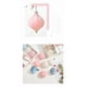 thumbnail image 5 of KAMUGO Juego de Adornos para Bolas de Árbol de Navidad, 12 Pzas de Bola de Navidad de Terciopelo de 2,36 Pulgadas, Decoración Navideña Rosa, Blanco y Azul, 5 of 6