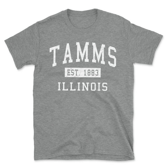 Tamms Illinois Classic Established Men's Cotton T-Shirt