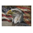 thumbnail image 2 of Nawy Wooden Jigsaw Puzzle Challenging Difficult Wood Puzzles for Adults Retro American Flag Bald Eagle 300 PCS, 2 of 4