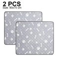 thumbnail image 1 of 2-pack Washable Dog Pee Pad Reusable Waterproof Pee Pad For Dogs Training Pads Puppy Mat Whelping Pad, 1 of 5