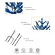 thumbnail image 2 of Estacas de molino de viento decorativas de jardín de hilanderos de viento de Metal creativo para Patio Patio, 2 of 3