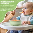 thumbnail image 5 of Vesteel Stainless Steel Kids Bowls with Suction, 3-Piece Suction Plates & Bowls for Toddlers, Removable Silicone Shell & Dishwasher Safe, Blue/Green/Grey, 5 of 8