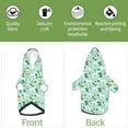 thumbnail image 3 of Uemuo Horse And Flower for Winter Dog Hoodie Sweatshirts with Pockets Warm Dog Clothes for Small Dogs Chihuahua-Medium, 3 of 8
