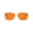 Clear, variant on Night Ease Oval Aviator Orange Lens Glasses for Night – Clear