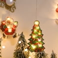 thumbnail image 4 of Christmas Pendant String Suction Cup Christmas Decorative Room Showcase Curtain Hanging, 4 of 7