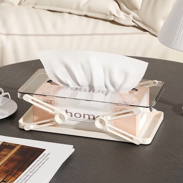 Spring Tissue Box With Liftable Function Living Room Bedroom Dining Room And Household Tissue Box