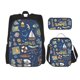 thumbnail image 1 of Balery Marine Nautical Mochila Escolar 3 en 1 para Niños - Mochila Resistente con Lonchera Térmica y Estuche - Mochila Escolar para Niños y Niñas, 1 of 7