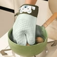 thumbnail image 4 of Oven Gloves Kitchen Baking Silicone Microwave Gloves, 4 of 6