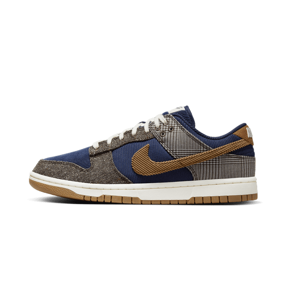 NIKE MENS Dunk Low "Tweed Corduroy" FQ8746 410 from Stadium Goods