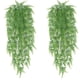 thumbnail image 3 of Piezas 1.22m Plantas Artificiales Colgantes Plantas Colgantes Helecho Artificial Hojas Verdes Plantas de Follaje Plantas de Plástico Plantas Trepadoras Persas para Exterior Balcón Pared Boda Jardín Decoración Vhermosa HFP-0245, 3 of 8