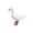 D, variant on Faux Lion Head Goose Figurine 4 Inch Animal Shape Desktop Accent for Home Indoor Decoration Display