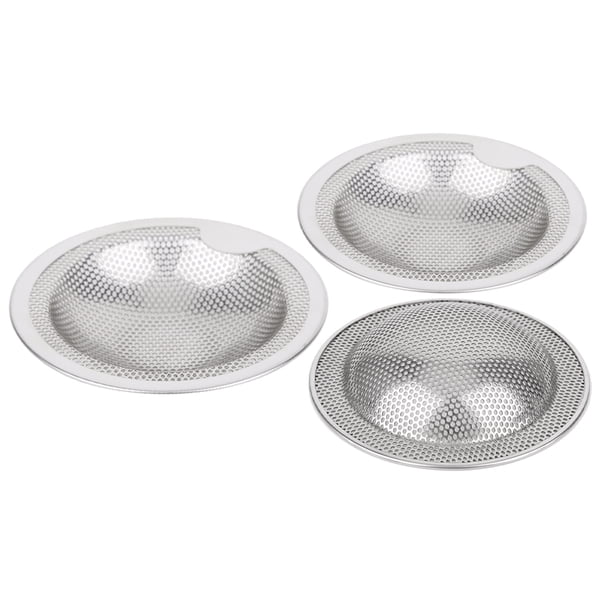 Tapón de drenaje para fregadero, colador de fregadero de acero inoxidable, filtro de fregadero, colador de fregadero de baño, diseñado a medida para la perfección