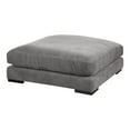 thumbnail image 4 of Moe's Home Collection Tumble Contemporary Fabric Ottoman in Gray, 4 of 5