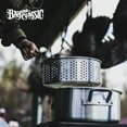 thumbnail image 5 of Open Box Bayou Classic Durable 10 Quart Stainless Fry Pot & Perforated Basket, 5 of 8