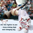 thumbnail image 5 of 1pc Interesting Baseball Gift, Suitable For Boys And Men, Cool Baseball Decor Accessory, Christmas Stocking Stuffer, Suitable For Players And Fans, Plush Filled Decoration, Birthday Party Decor, 5 of 7
