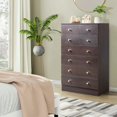 thumbnail image 5 of Resenkos Storage Dresser,Chest of Drawers,Modern Simple 7-Drawer Dresser Brown, 5 of 13