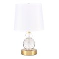 thumbnail image 2 of Elegant Decor TL3031BR Maribelle 1 Lampe de Table en Laiton Léger, 2 of 6