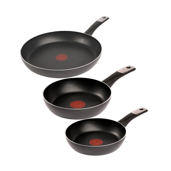Juego de Sartenes T-fal Hard Titanium Plus, Mod. C3829083 de 20, 24 y 30 cms