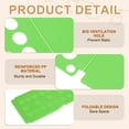 thumbnail image 3 of 2PCS Shirt Folder Board, T-Shirt Clothes Folder Folding Board Foldable Plastic T-Shirt Organizer for Closet Wardrobe Drawer Easy Clothing Storage (Green 18.9x15.75inches), 3 of 7