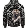 thumbnail image 5 of Sudadera con capucha de moda gótica de otoño para hombre Sudadera con capucha con estampado de tigre para hombre Sudadera con capucha holgada Y2k Ropa versátil para hombre, 5 of 5