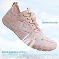 thumbnail image 3 of Barefoot Water Shoes, Breathable Wide Toe Non-Slip Lightweight Footwear, Unisex Sneakers for Men & Women, Zero Drop Comfortable Walking Running Yoga and All Water Sports(brown), 3 of 6