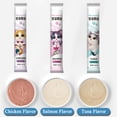thumbnail image 4 of Cat Treats, Lickable, Squeezable Creamy Puree Cat Treat, 0.5 Ounces Each Tube, Tuna Flavor, 24 Tubes., 4 of 8