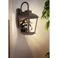 thumbnail image 6 of Maxim Lighting - Arbor 13.75 Inch Outdoor Wall Lantern Aluminum/Stainless, 6 of 7