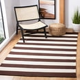 thumbnail image 2 of Safavieh Montauk Chocolate Contemporary Rug - 4' x 6', 2 of 5