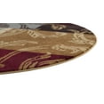 thumbnail image 5 of Impressions Transitional 8' Round Multi-Color Polypropylene Indoor Area Rug, 5 of 7