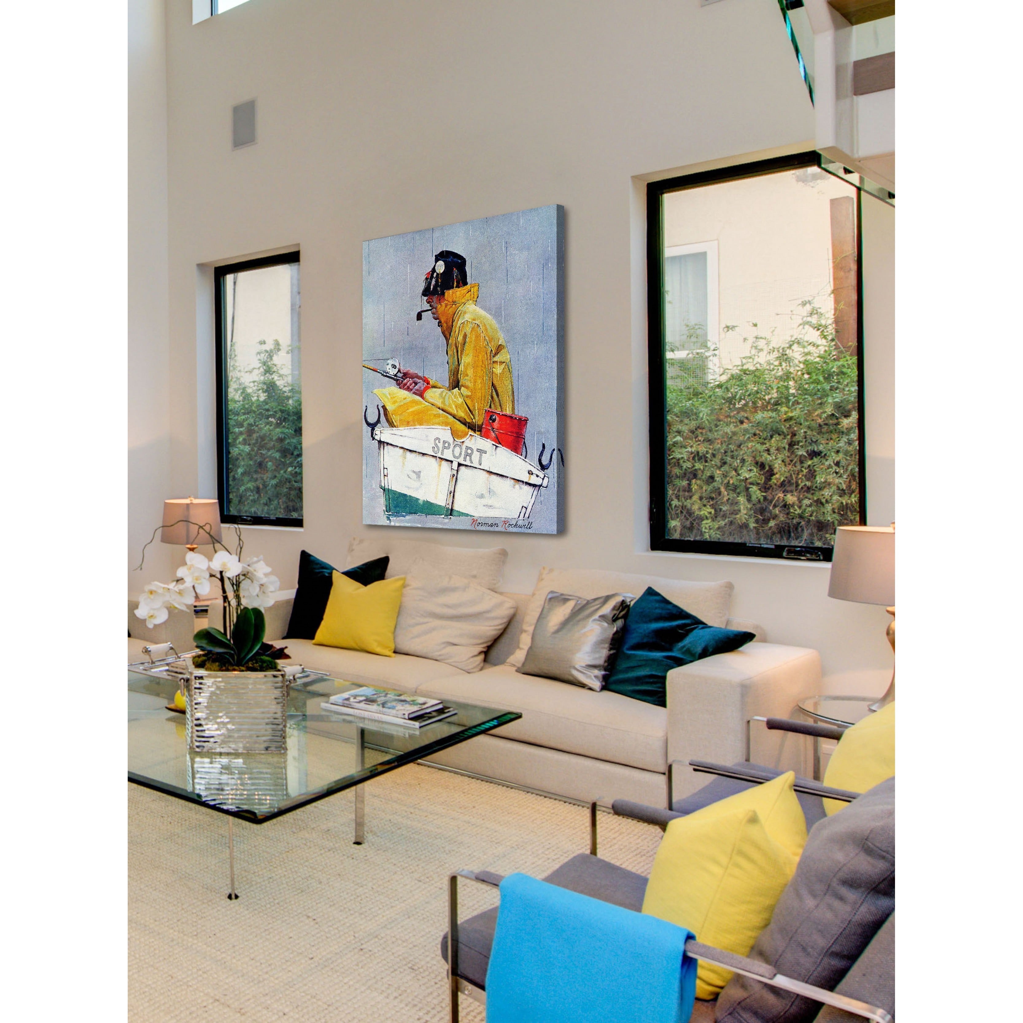 Marmont Hill Sport by Norman Rockwell Painting Print on Canvas