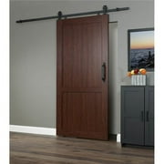 Spectrum Millbrooke PVC Barn Door H-Style Size 42"wide x 84"high - Kit *Requires Assembly* Cherry Color