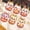 Multicolor23, variant on Iumwxz Greeting Cards 6 Pack Red Envelopes for New Year Money Gifts, 3D Thickened Design with Festive Decorations, Self Sealing for Cash, Cards, and White Elephant Gifts