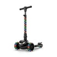 thumbnail image 1 of Jetson Mini 3 Wheel Light Up Scooter Adjustable Kick Ride On Toy for Kids, Black, 1 of 7