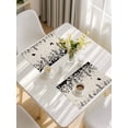 thumbnail image 5 of Spring Botanical Placemats Set of 4, Black Eucalyptus Butterfly Rustic Placemats for Dining Table, Place Mats for Kitchen Tabletop, Waterproof Wipeable Dining Table Mats Set, 5 of 9