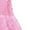 Zf02-Pink, variant on Milkmaid Dress Women, Eyelet Casual V Neck Ruffle 3/4 Sleeve With Button Hollow Out Elegant Wedding Guest Dresses Tropical For Women Bodycon Dresses Sexy Casual Clothes (L, Hot Pink) ZMTing